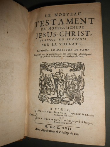 Nouveau testament notre - de,